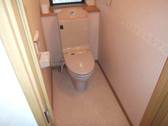 Toilet. Hand wash toilet