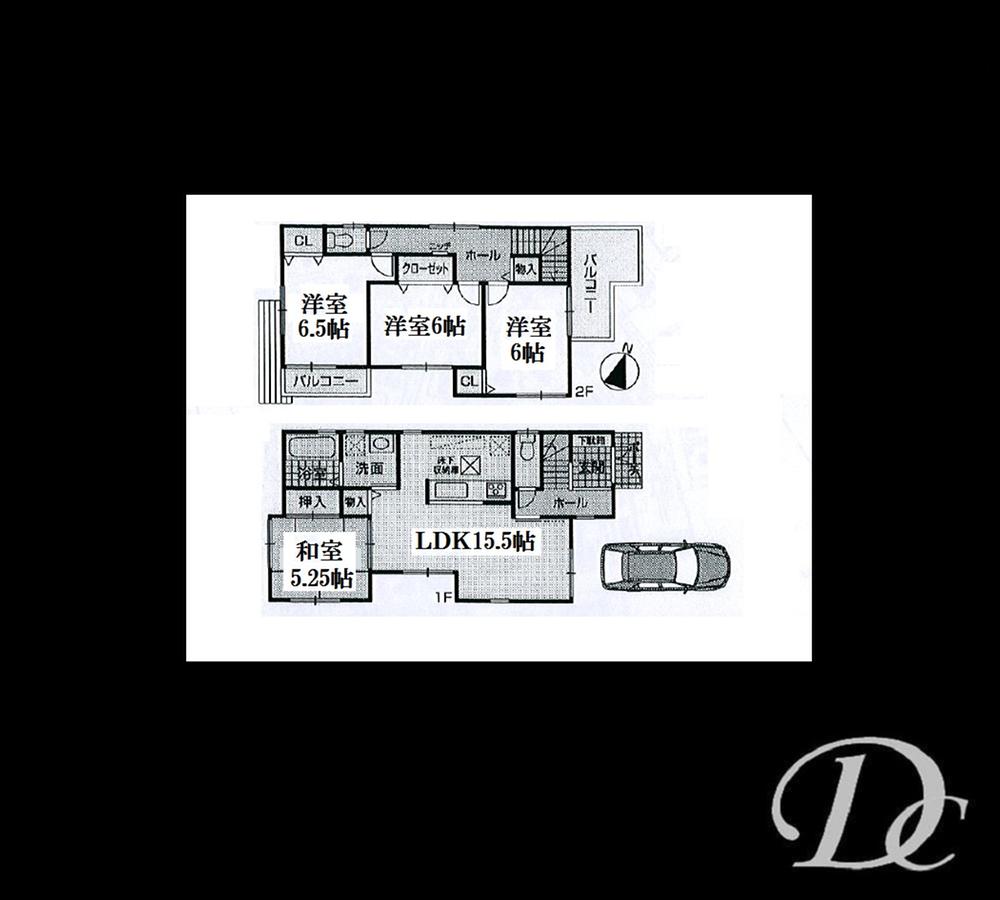Floor plan. 32,800,000 yen, 4LDK, Land area 100.01 sq m , Building area 94.77 sq m