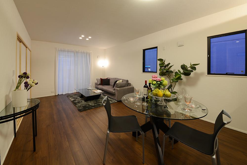 Model house photo. Model house