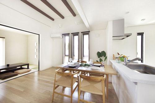 Model house photo. Model house