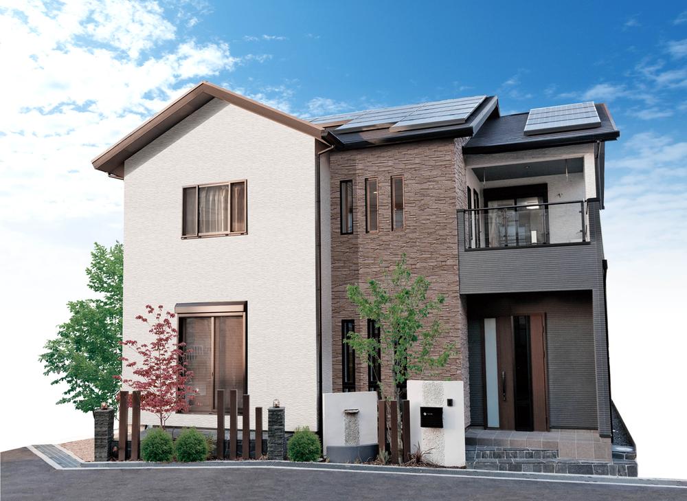 Model house photo. Model house