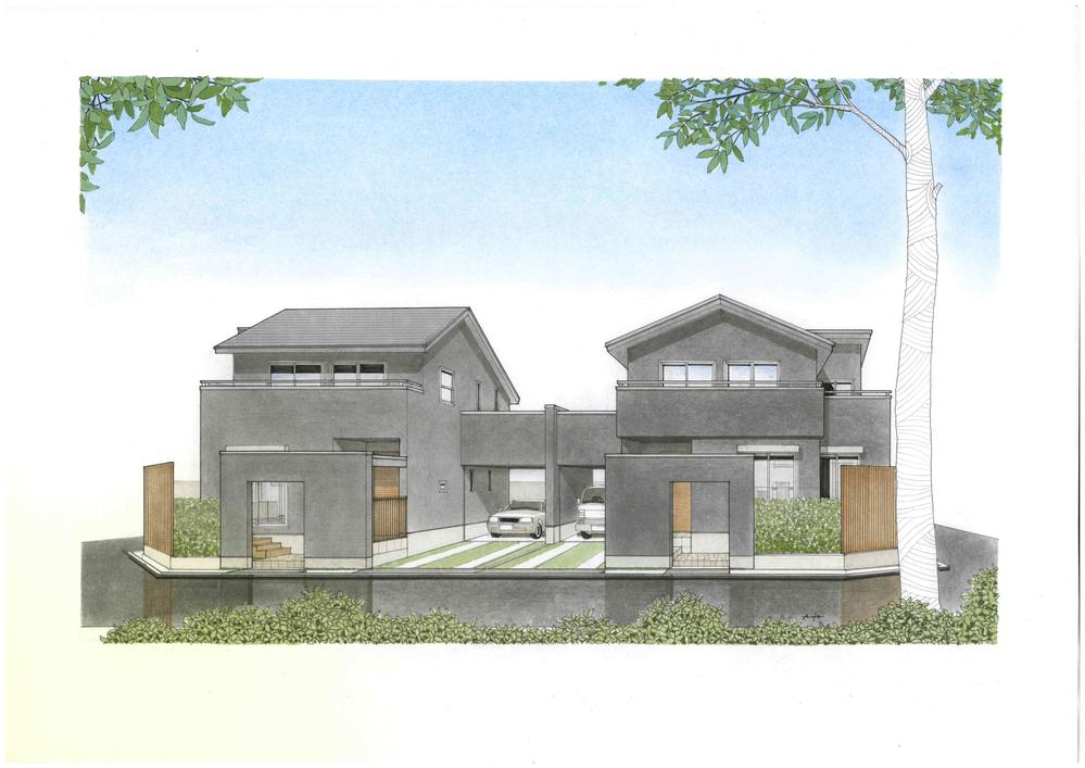 Building plan example (Perth ・ appearance).  ■ Reference Plan Perth