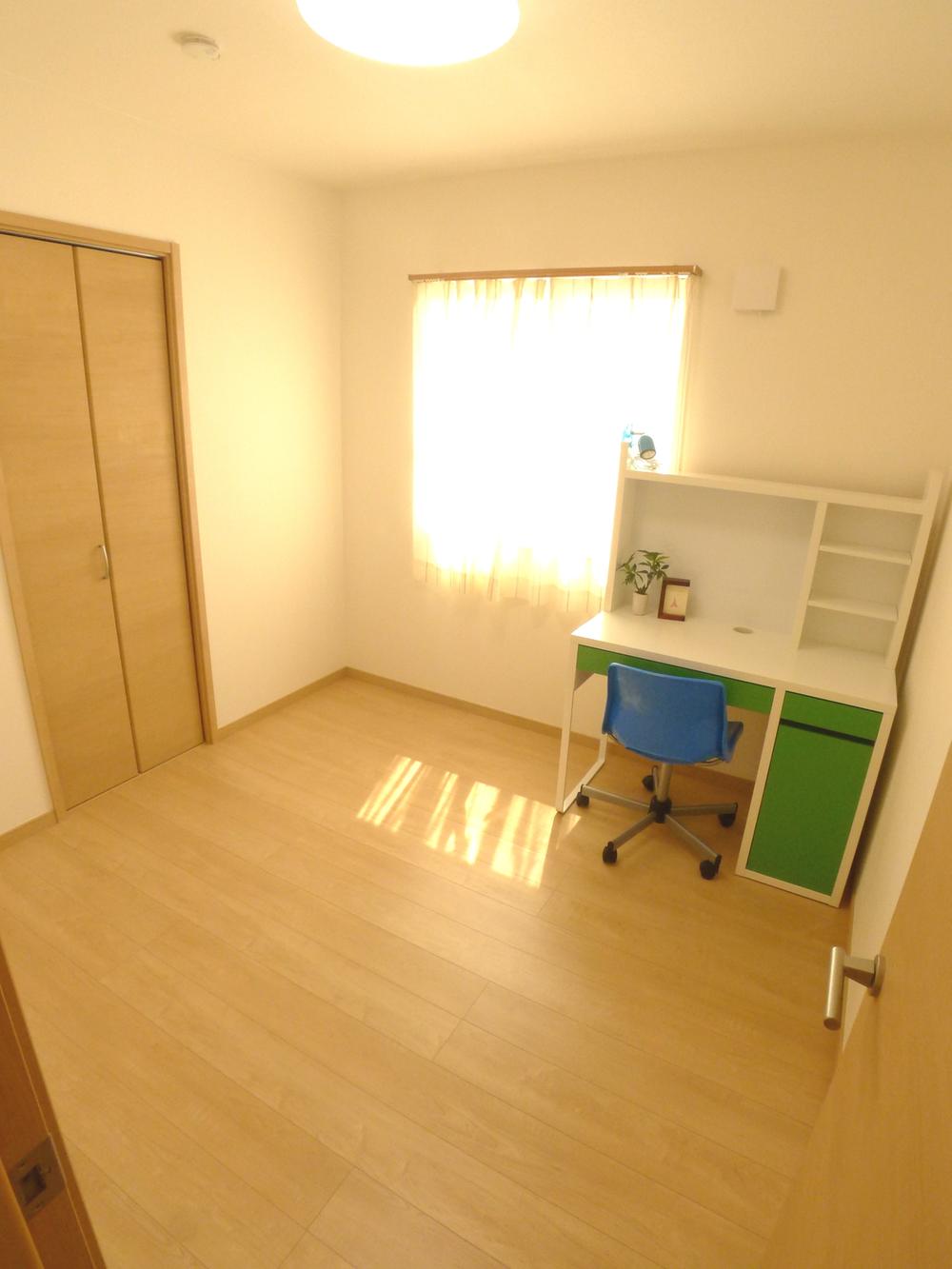 Model house photo. Bright children's room