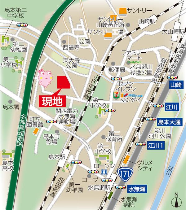 Local guide map. Please contact us if the local do not know. Until 072-693-0666