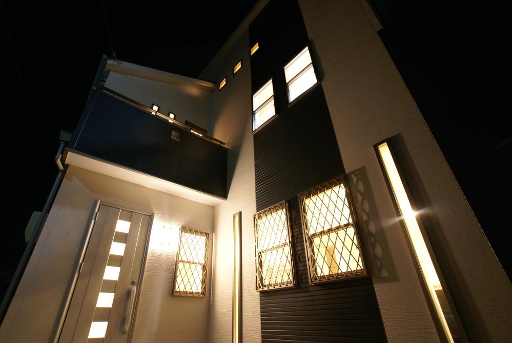 Model house photo. Our construction cases