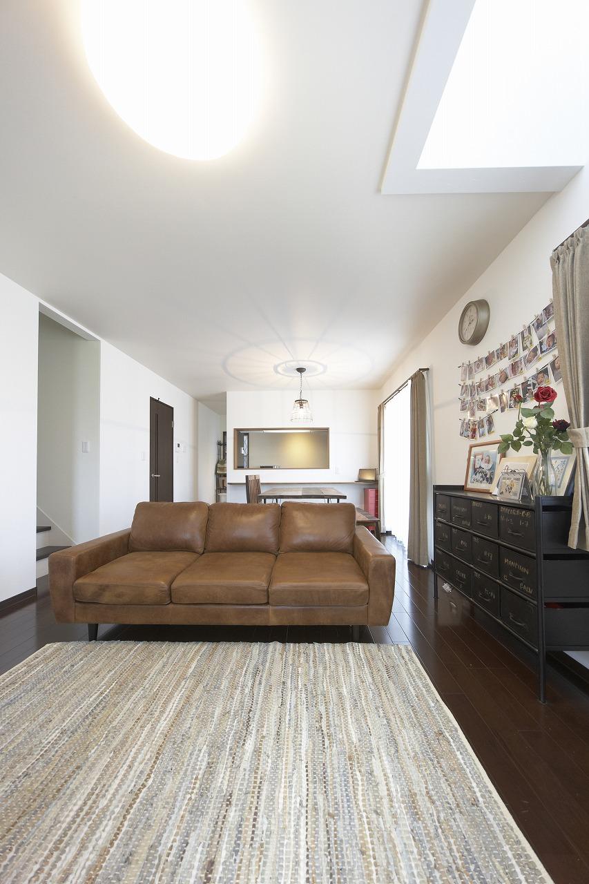 Model house photo. Our construction cases