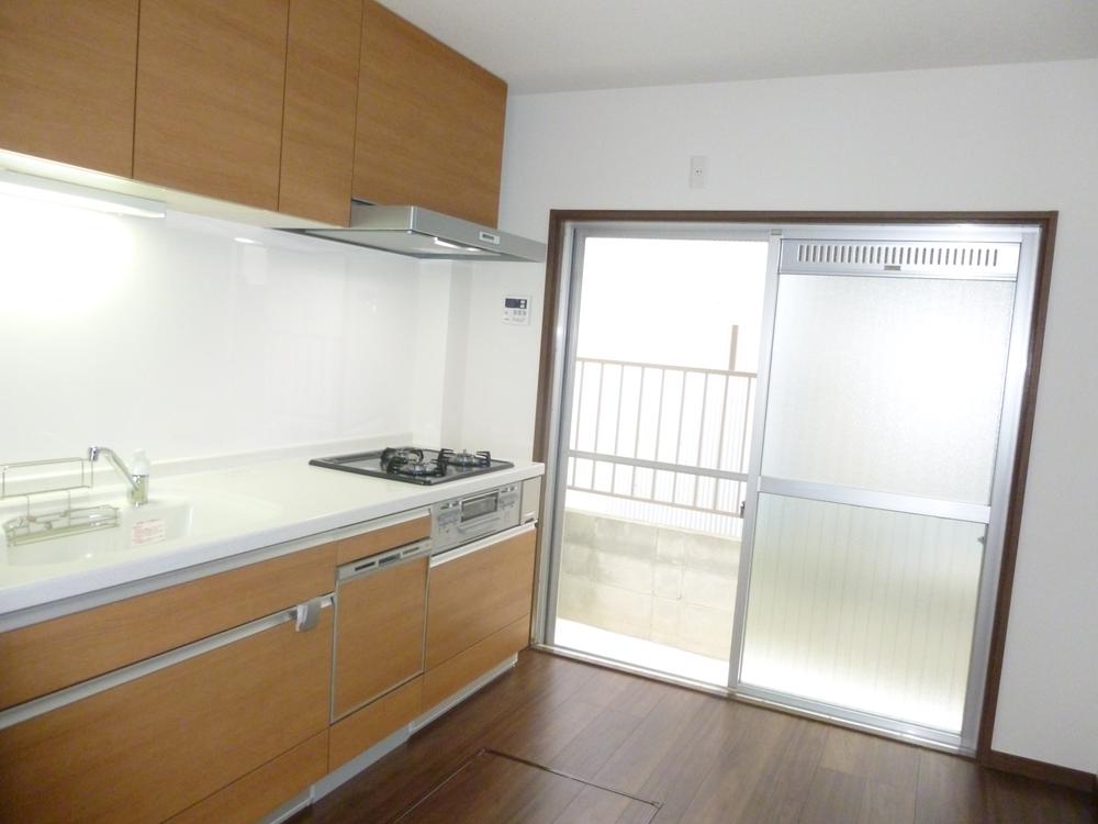 Kitchen. Kitchen in new shiny