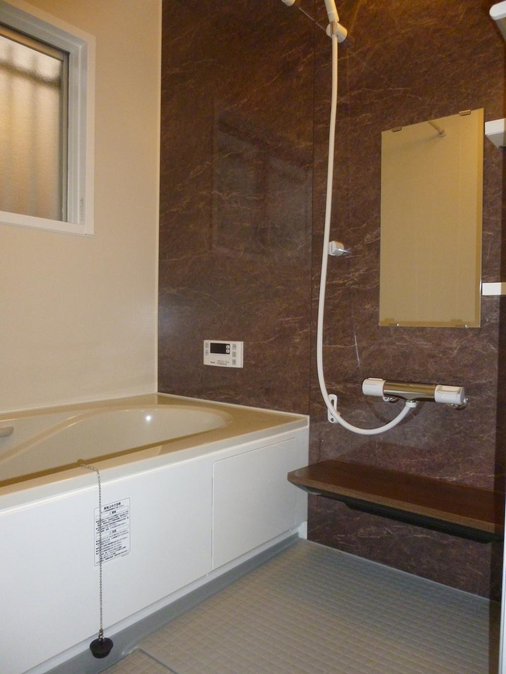 Bathroom. Bathing is beautiful even in shiny