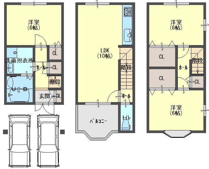 Floor plan. 23.8 million yen, 3LDK, Land area 50.4 sq m , Please come to see the building area 67.27 sq m Come
