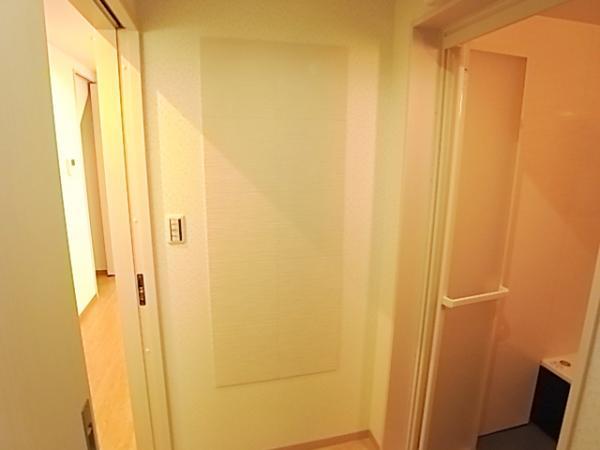 Other introspection. Widely dressing room with a space