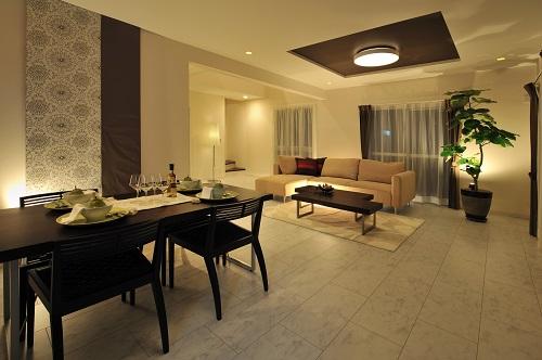 Building plan example (introspection photo). Also yearn cool LDK! !