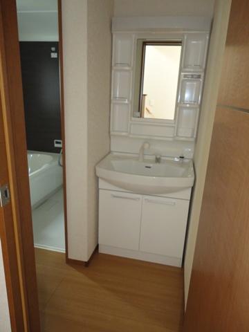 Wash basin, toilet. Building 2 vanity