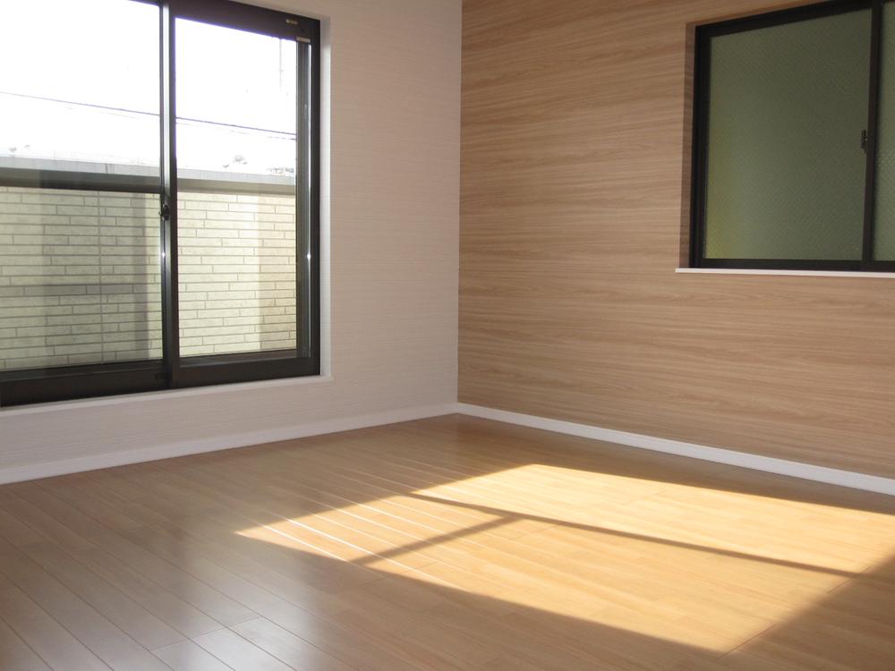 Living. South inserted light in facing living. During the day is warm even in winter.