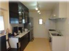 Kitchen. Floor heating in the kitchen