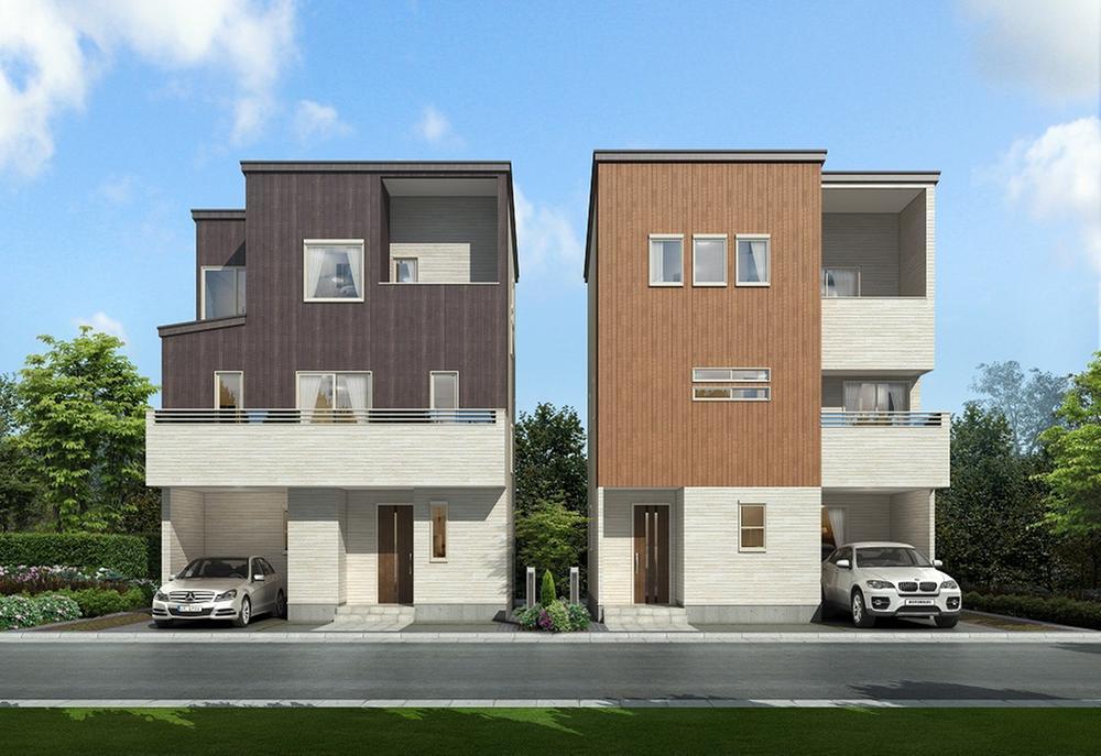 Rendering (appearance). (A ・ B Building) Rendering