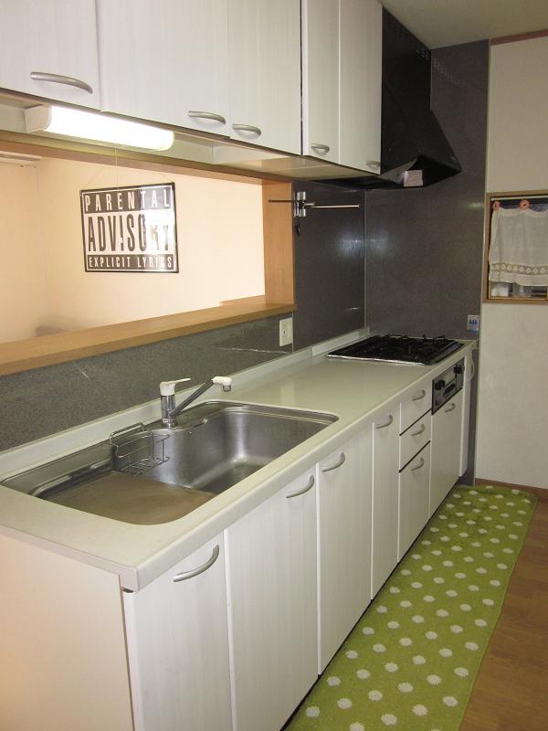 Kitchen. Spacious size of the kitchen