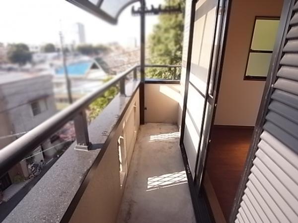 Balcony. Bright and airy balcony