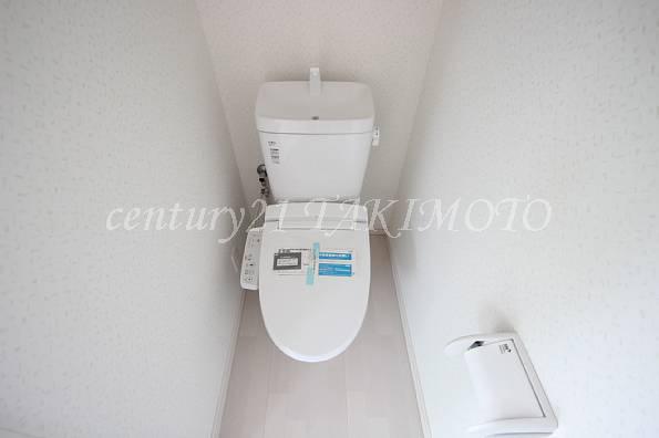 Toilet. First floor toilet with Washlet