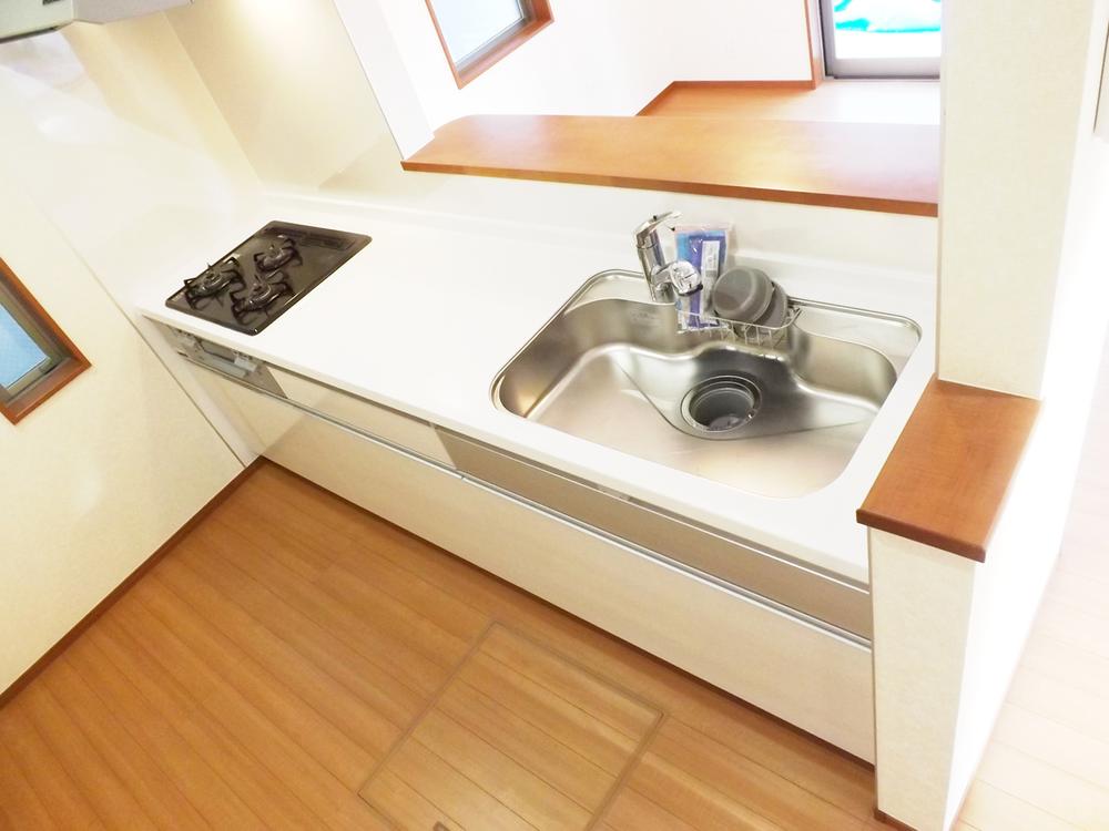 Kitchen. Local photo (kitchen) Slide storage! Water purifier with shower!