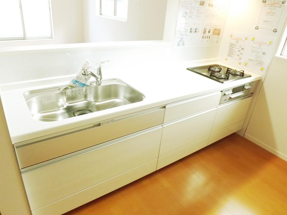 Kitchen. Local photo (kitchen) Slide storage! Water purifier with shower!