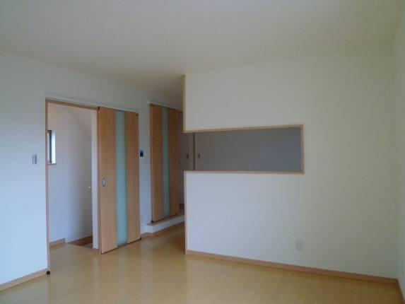 Living. No Relief cooling and heating because there is a door between the stairs and the living!