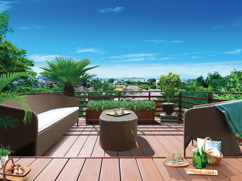 View photos from the dwelling unit. Air deck space continuing from living. Panoramic views that can be hope because it is a south-facing terraced location!