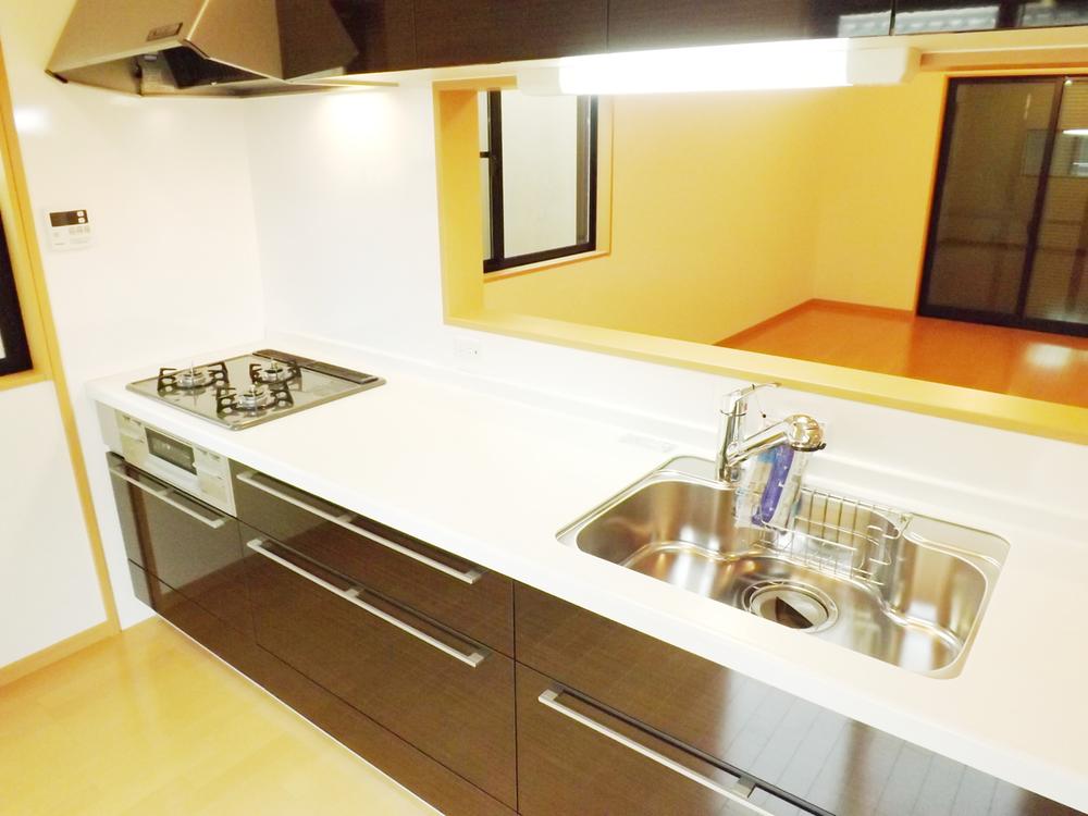 Kitchen. Local photo (kitchen) Slide storage! Water purifier with shower!