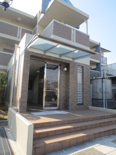 Building appearance. It is a beautiful building.