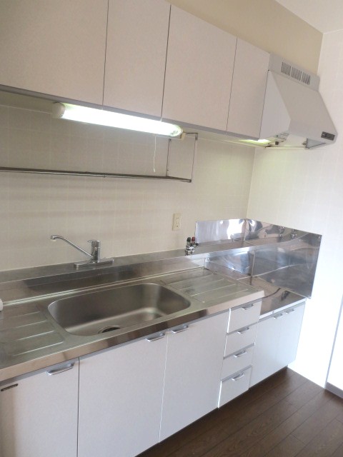 Kitchen. It is a spacious kitchen.