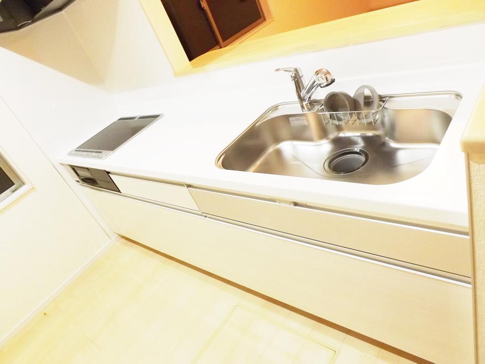 Kitchen. Local photo (kitchen) Slide storage! Water purifier with shower!