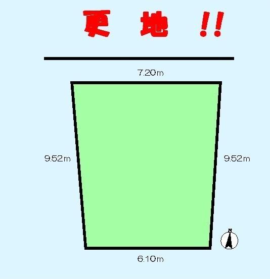 Compartment figure. Land price 8 million yen, Land area 62.71 sq m