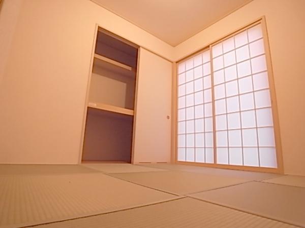 Toilet. Plenty of room in the Japanese-style room in storage