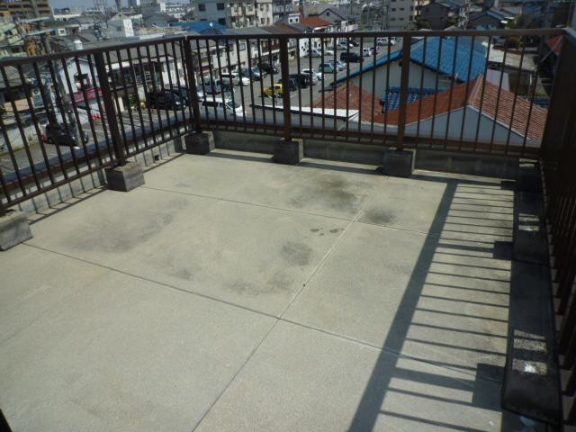 Balcony. roof balcony