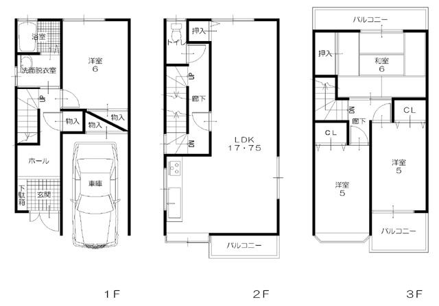 Floor plan. 13.8 million yen, 4LDK, Land area 60.3 sq m , Building area 110.04 sq m