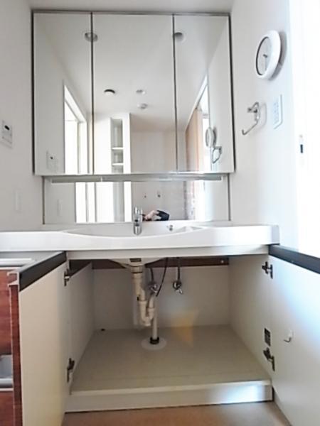 Wash basin, toilet. Functional in storage enhancement