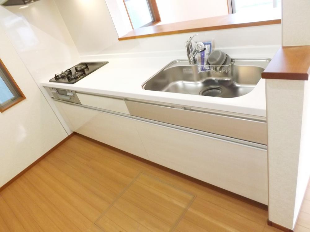 Kitchen. Local photo (kitchen) Slide storage! Water purifier with shower!