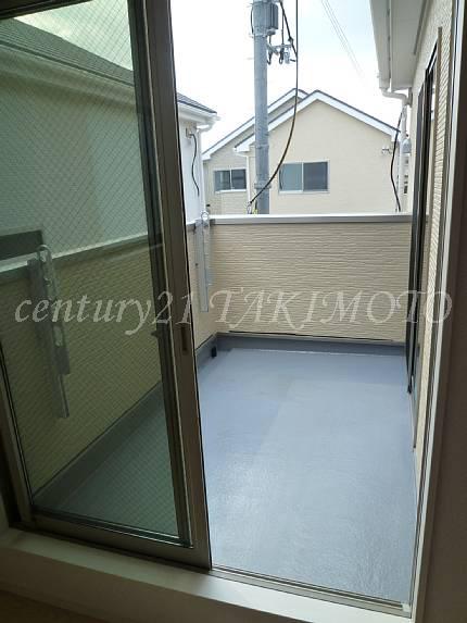 Balcony. Balcony installed on the south side