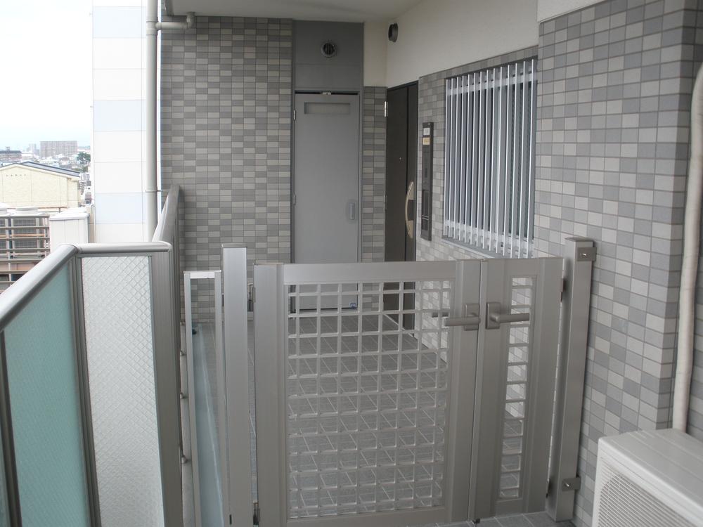 Other. There is a private porch.