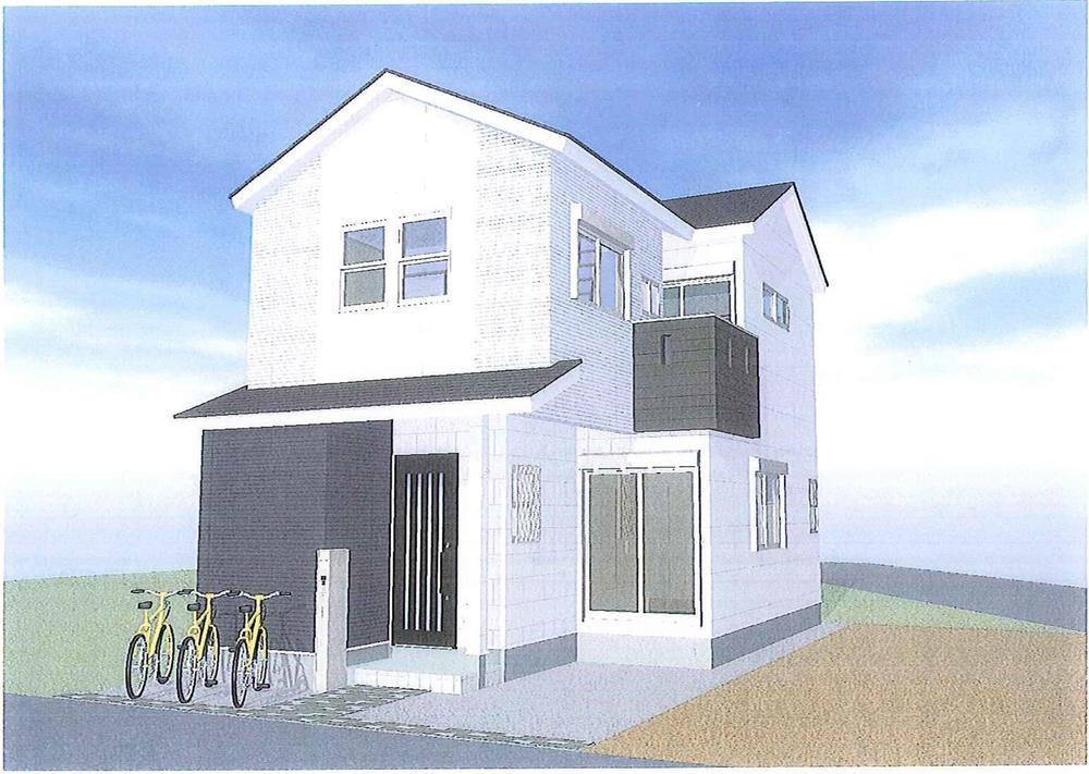 Building plan example (Perth ・ appearance). Building plan example (A No. land) Building price 14.8 million yen, Building area 83.54 sq m