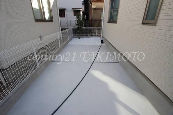 Parking lot. The car will be parked comfortably!