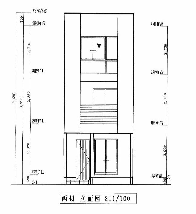 Building plan example (Perth ・ appearance). The building is a complete plan example.