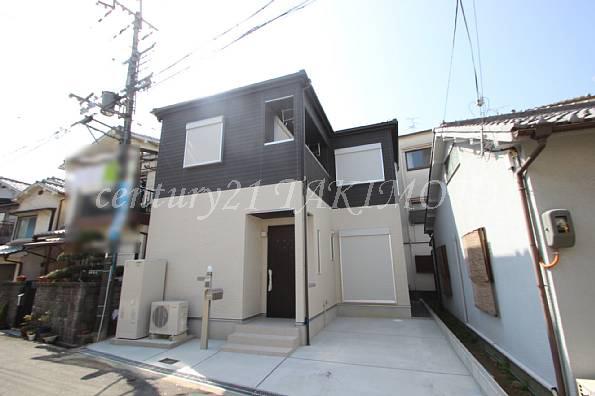 Local appearance photo. About 27.3 square meters of the site! Up and down. I was raised to fashionable in black and white two-tone