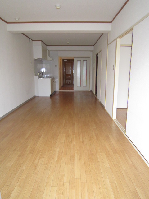 Living and room. It is wide!