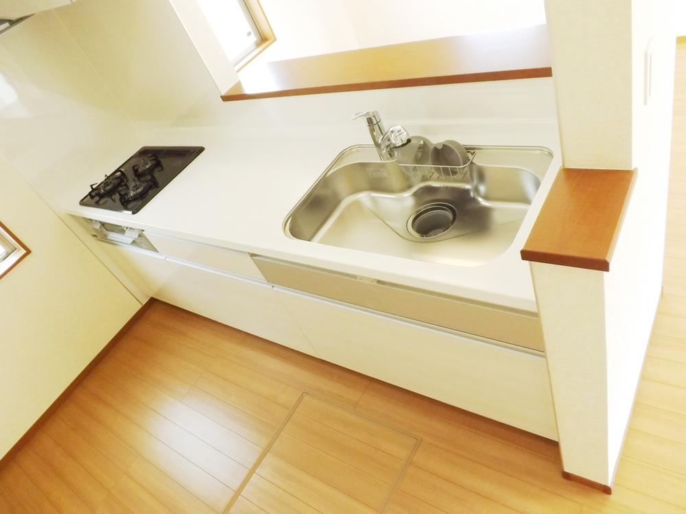 Kitchen. Local photo (kitchen) Slide storage! Water purifier with shower!