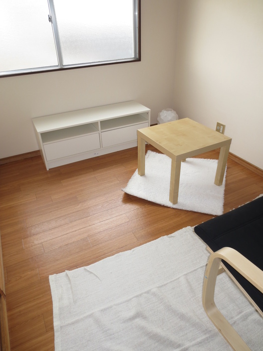 Living and room. Spacious 1LDK