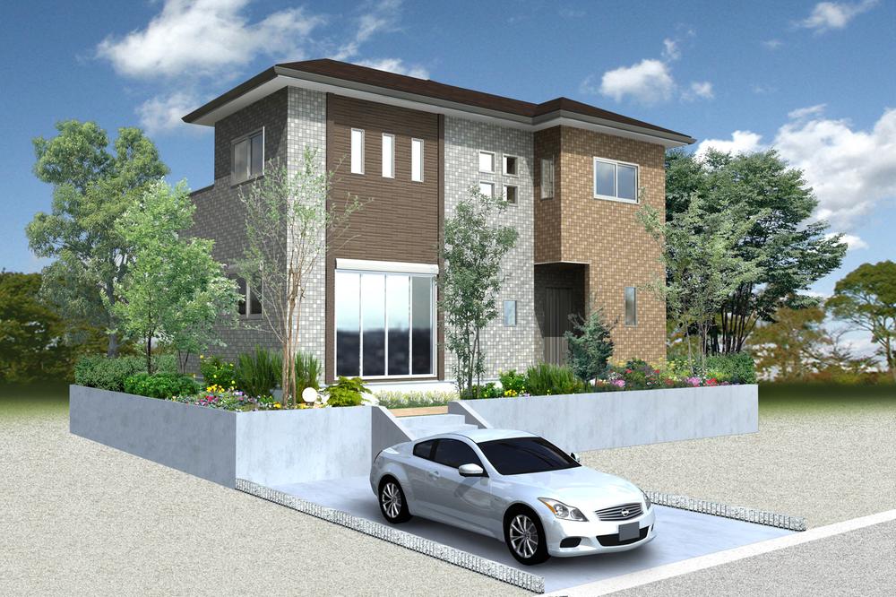 Local photos, including front road. Building plan example (No. 9 locations)