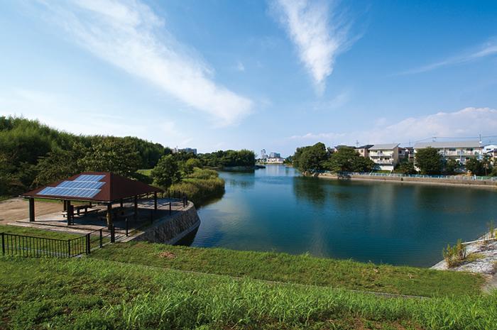 park. 570m until Fukuike Oasis Park