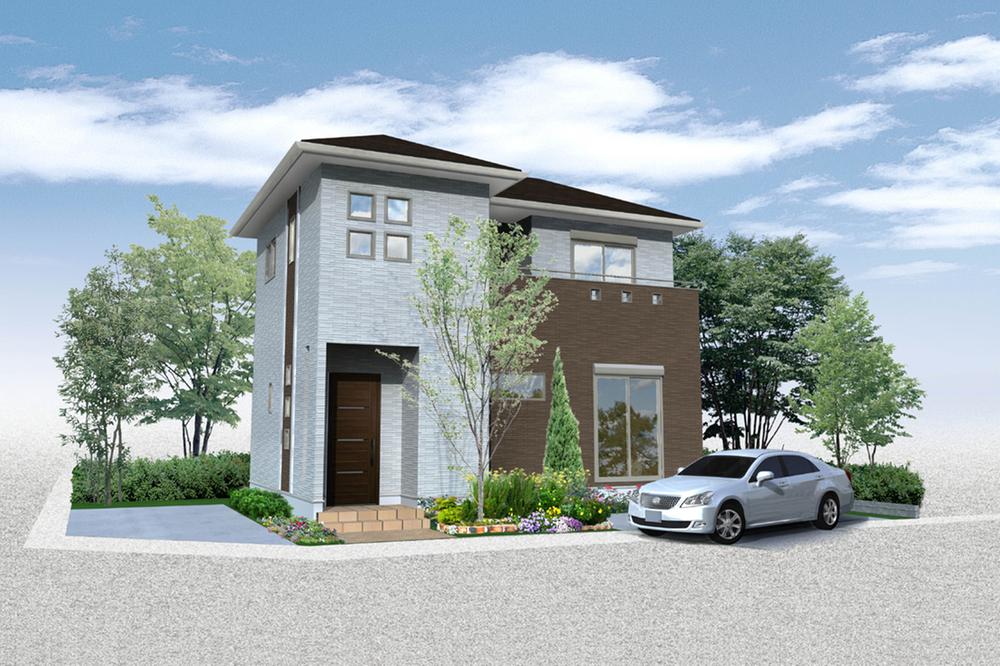 Local photos, including front road. Building plan example (No. 5 locations)