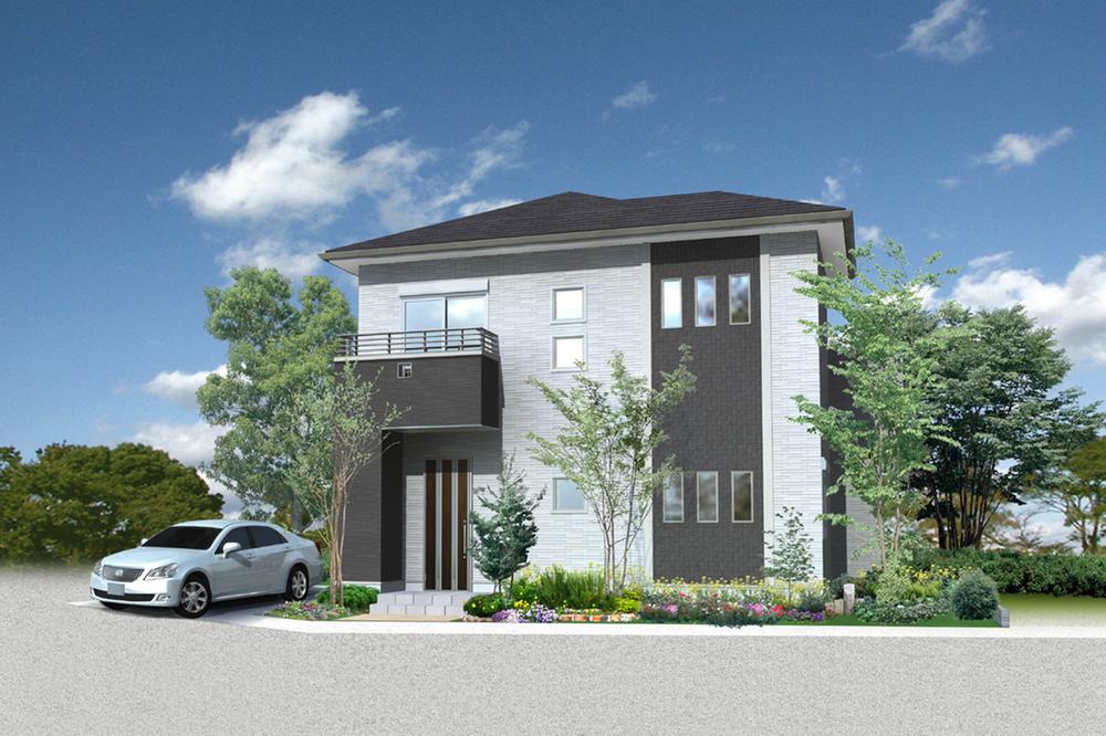 Local photos, including front road. Building plan example (No. 1 point)