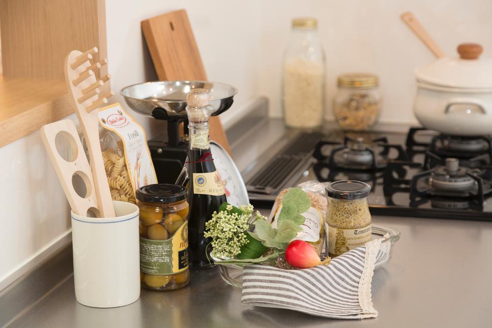 Building plan example (introspection photo). Kitchen cooking is fun.